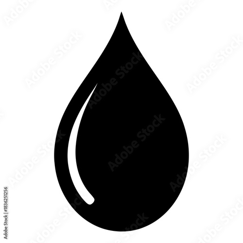 Water Drop icon Vector black water drop icon set. Flat droplet shapes collection. Outline drop symbols Water drop Icons Water drop icon simple set. Liquid oil sign . Rain