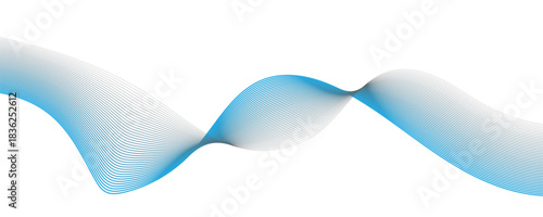 Vector abstract background with dynamic blue waves. vector eps 10