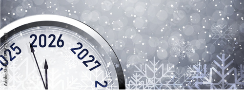 New Year's Eve 2026. Vector illustration