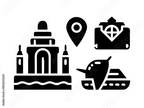 Black image placeholder