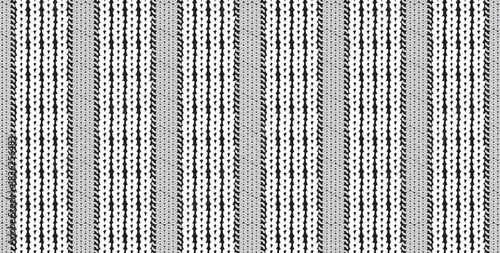 ニット　リブ　セーター