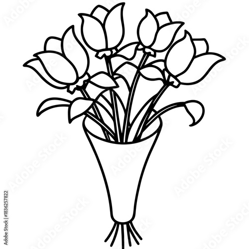 flowers in vase