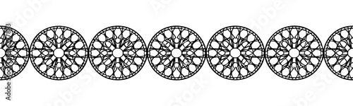 Koronka linia dekoracyjna