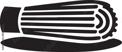 Classic Italian spaghetti pasta, uncooked strands, perfect for recipes, food, and cooking designs.