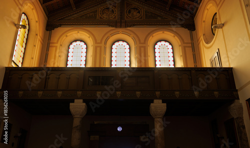 Interior of the Church of the Good Shepherd of Trieste