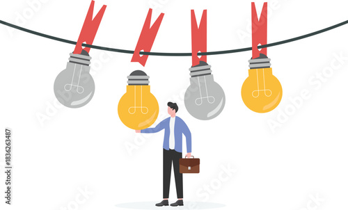 Selecting the Best Idea
Innovation and Selection Process
Hanging Out New Ideas
