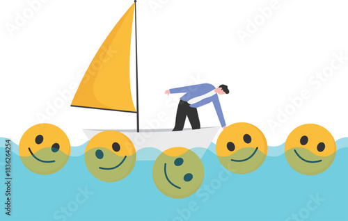 Embrace feedback concept

