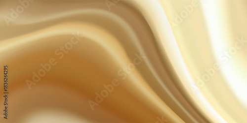 elegant and luxurious design. Shiny golden gradient background with smooth metallic texture. satin background.