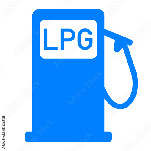 LPG und Tankstelle
