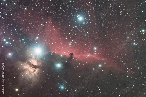 1インチセンサーで撮る馬頭星雲