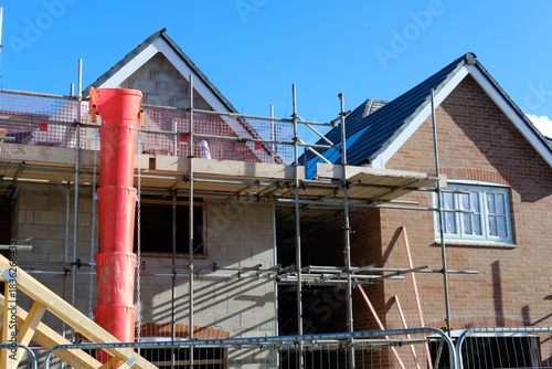 houses under construction