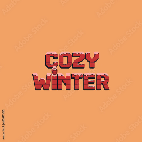 Retro 'Save Progress' Text on Blue Screen, Pixel Art Gaming Message