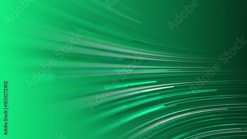 Turquoise color rotating parallel lines modern design geometrical background