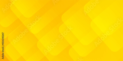 Bright yellow abstract geometric background with overlapping rounded rectangles and soft gradient layers. Clean, modern, and ideal for business or web design