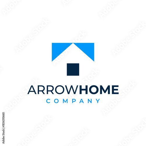 The letter T logo is a combination of a house roof.