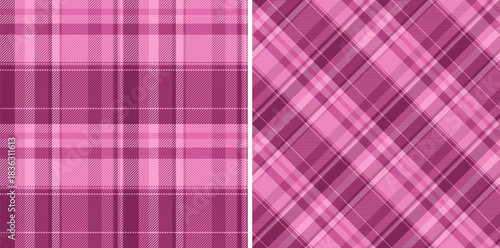 Background fabric vector of tartan check plaid with a texture seamless pattern textile. Set in happy colors. Easter fashion ideas for a stylish celebration.