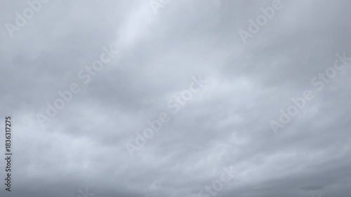 Shot of grey and bright sky