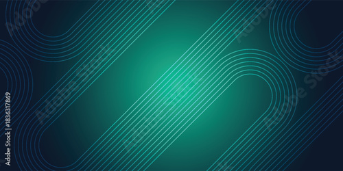 Digital technology speed connect blue green background, cyber nano information, abstract communication, innovation future tech data, internet network connection, abstract decoration