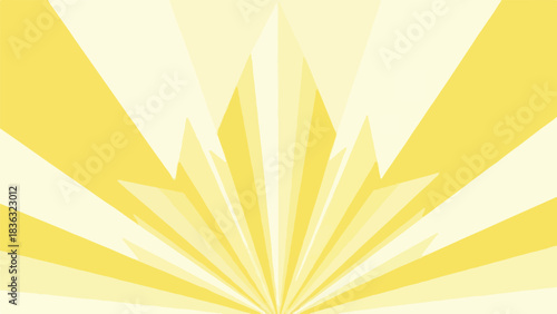 Abstract Epiphany Holy Light Flat Minimal Vector