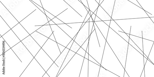 Abstract line background. abstract black lines with white background creative. The wires on white background. Subtle intersecting lines forming geometric shapes on a neutral background.