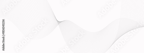 Modern vector background with grey wavy lines. vector, modern