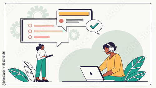 Representative Assisting with Service Requests