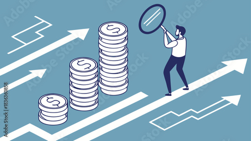 Isometric Analysis of Wealth Growth and Market Trends