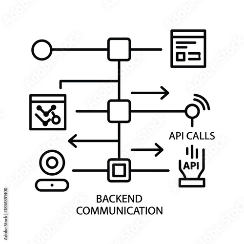 Set of handbag icons in different colors and styles