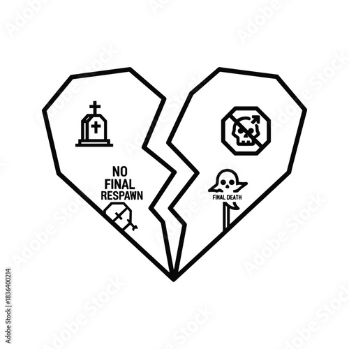 Broken Heart: No Final Respawn, Final Death Concept