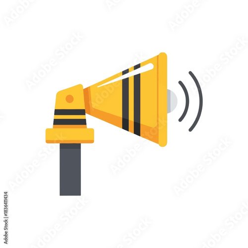 Warning Signal Loudspeaker Icon