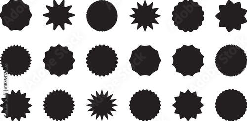 Set of different types empty speech clouds chat bubbles icon vector shapes for comics or web
