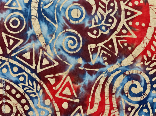 Wallpaper Mural seamless pattern with flowers Torontodigital.ca