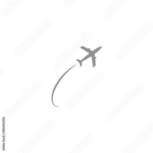 Airplane outline icon set for graphic and web design. Aviation icon set for air travel design. airplane vector set Silhouetted World War II Aircraft Modern Airplane Logo Vector Set Airplane and runway