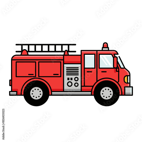 Dump Truck Silhouette Icon – Construction Loader Vehicle Vector Design
