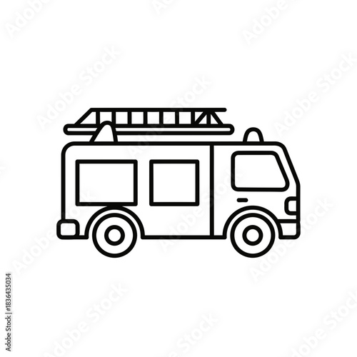 Dump Truck Silhouette Icon – Construction Loader Vehicle Vector Design