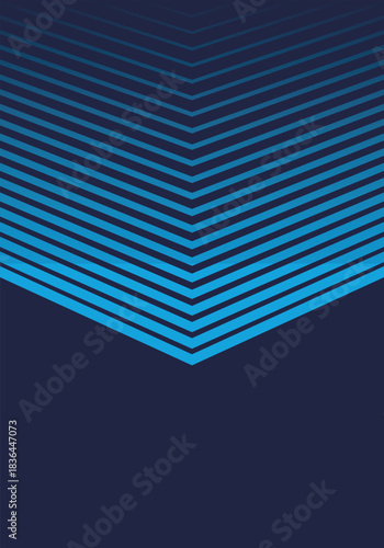 Dynamic blue chevron lines abstract background for sports jersey sublimation