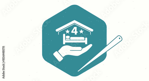 Fourstar hotel room service on hand