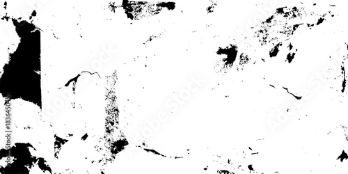 black ink splat background with various dusty stains, grunge old stained ink splat of acrylic watercolor art texture, Aged and empty smooth grainy and grunge distressed Paper Grunge Texture.