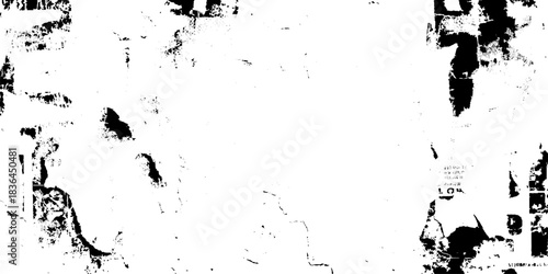 black ink splat background with various dusty stains, grunge old stained ink splat of acrylic watercolor art texture, Aged and empty smooth grainy and grunge distressed Paper Grunge Texture.