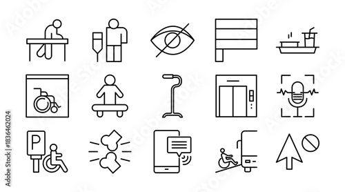 Organic Vegan Line Icon Set. Organic food, natural farming, vegan, bio product, sustainable, allergen free, cosmetic, healthy lifestyle, agriculture icons vector illustration. Pixel-perfect stroke