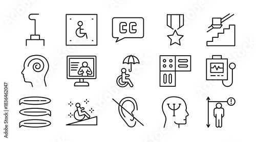 Organic Vegan Line Icon Set. Organic food, natural farming, vegan, bio product, sustainable, allergen free, cosmetic, healthy lifestyle, agriculture icons vector illustration. Pixel-perfect stroke