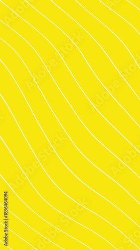 yellow wave background, simple flat design, for motion graphics, minimalist modern presentations, vertical animation
