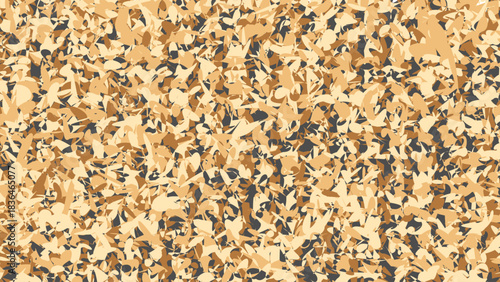 Abstract Camouflage Pattern in Earth Tones with Beige Brown and Black Shades Perfect for Backgrounds and Designs