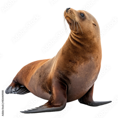 High-Resolution Sea Lion for Nature and Educational Projects

