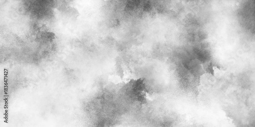 Black and white texture of an acrylic marble texture, Abstract old stained white background with marbled texture, paper texture panorama texture on white, texture of concrete floor watercolor.