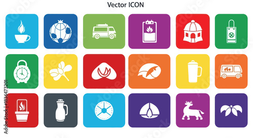 Vector icon set