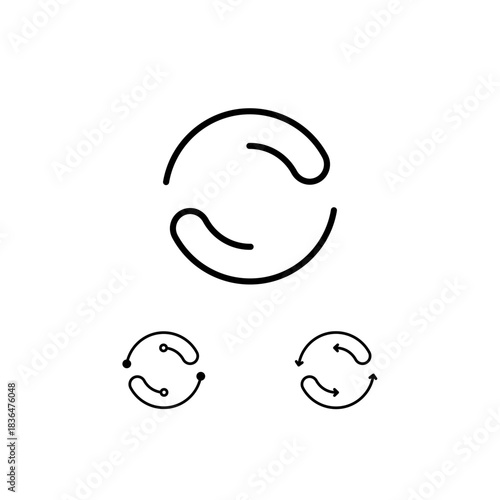 Technical number 0, numeral zero made thin in line