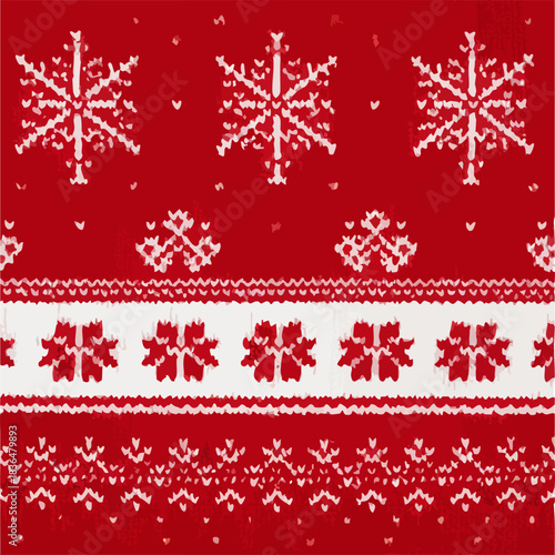 christmas vintage pattern