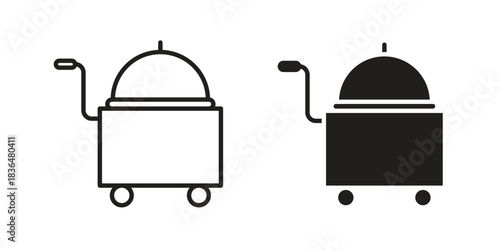 Room service icon designs collection for mobile, ui, web.