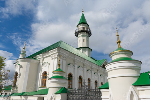 The building of the Al-Marjani Mosque in Kazan